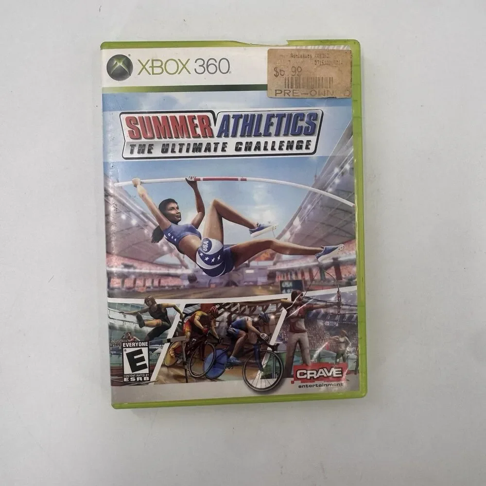 Summer Athletics The Ultimate Challenge Xbox 360, 2008 CIB Tested Fast Shipping